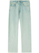 Palm Angels Overdye Logo Denim Pants