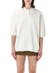 The Frankie Shop Nila Knit Polo Top