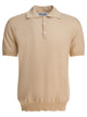 Altum Beige Cotton Polo Shirt