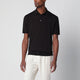 Zegna Dark Brown Wool Polo