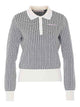 Marni Grey Virgin Wool Silk Pole