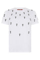 Max Mara Studio Pontile Cotton Crew-Neck T-Shirt