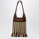 Isabel Marant Striped Raffia Bag