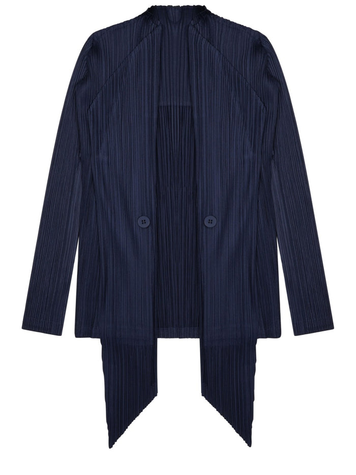 Pleats Please By Issey Miyake Cardigan Plissettato