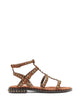 Ash Brown Leather Sandals