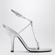 Jude Mixer Sandal In Silver Leather