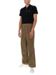 A.p.c. Brown Polyester-Cotton Trousers