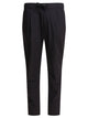 Herno Black Polyamide Elastane Pants