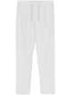 Herno Ice Gray Sport Pants With Elastic Tape