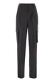 Herno Cargo Trousers In Wool And Viscose Blend