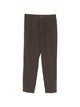 Herno Linen Cotton Button Straight Trousers
