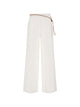 Herno White Elastane Trousers