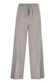 Herno Resort Trousers In Cashmere And Silk