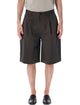 Still By Hand Still By Hand Oversized Pleated Shorts