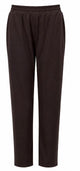 Seventy Dark Brown Elasticated Straight Trousers