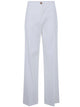 Seventy Linen Cotton Stretch Vintage Effect Trousers