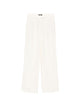 Seventy Cream White Cotton Trousers