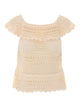 Isabel Marant Etoile Ecru Zaelle Top