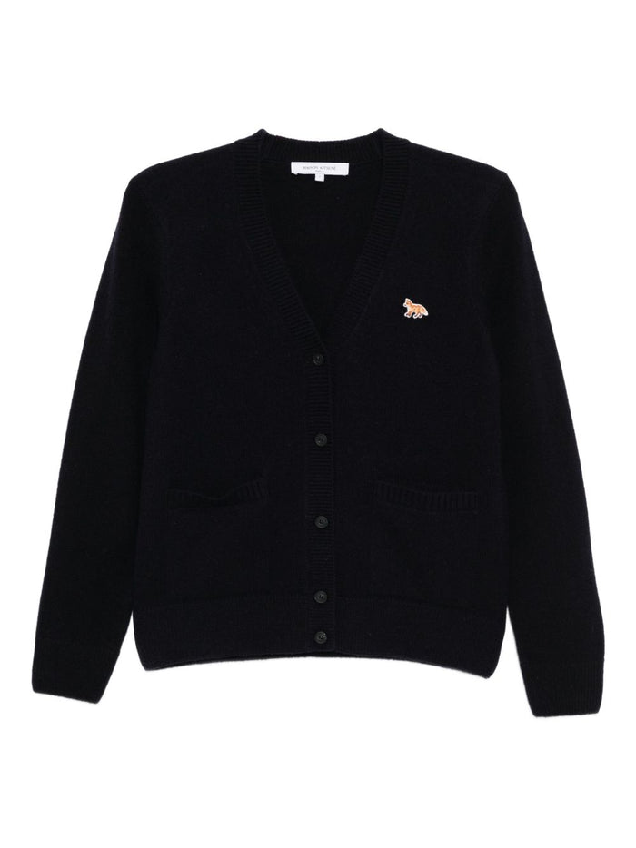 Maison Kitsuné Baby Fox Wool Cardigan