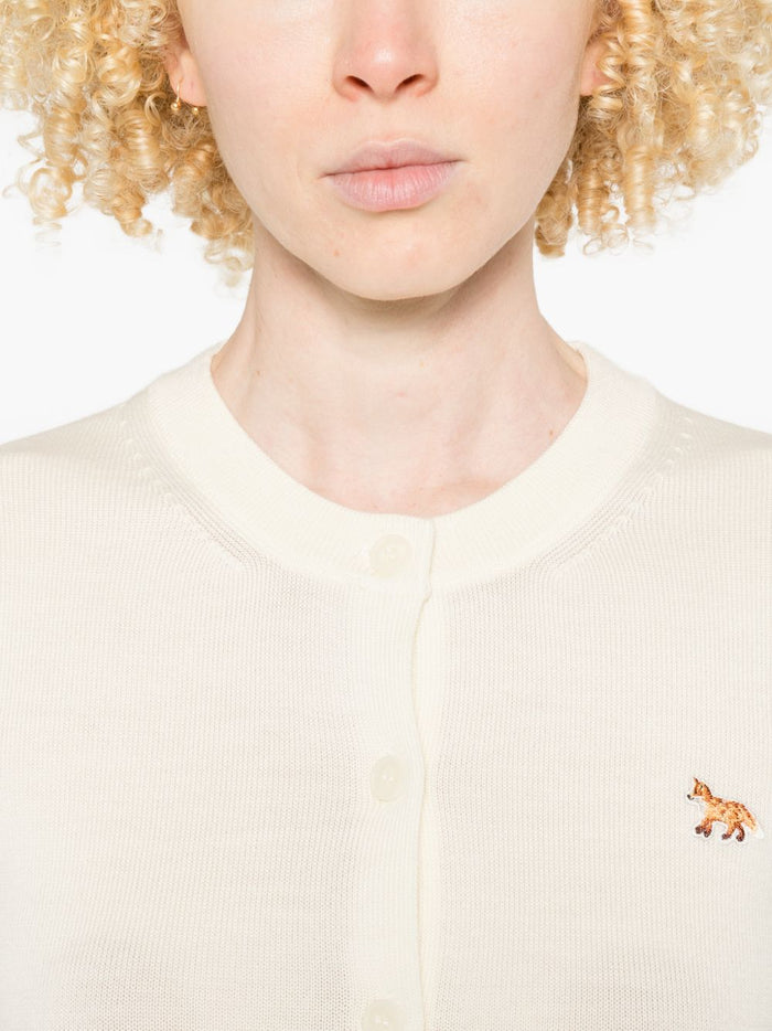 Maison Kitsuné Baby Fox Wool Cardigan