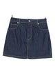 Maison Kitsuné Denim Mini Skirt