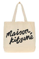 Maison Kitsuné Maison Kitsune Handwriting Tote