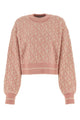 Palm Angels Embroidered Nylon Blend Sweater