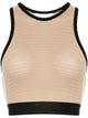 Palm Angels Knitted Cropped Top