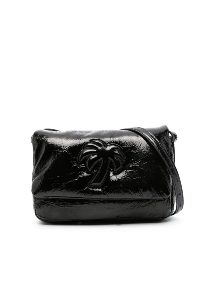 Palm Angels Soft Palm Bridge Logo Shoulder Bag