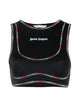 Palm Angels Rainbow Miami Logo Training Top