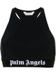 Palm Angels Technical Fabric Crop Top