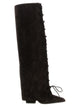 Paris Texas 'Jane Fold Over Lace Up' Boots