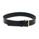 A.p.c. La Ceinture Large Belt - - Leather - Black
