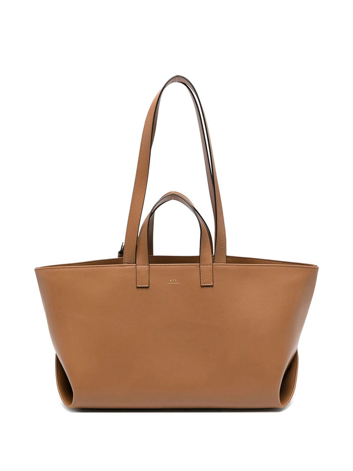 A.p.c. Le Drummer Leather Tote Bag