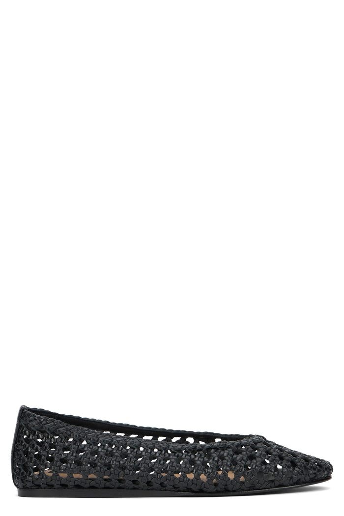 Manebi Woven Leather Ballerinas