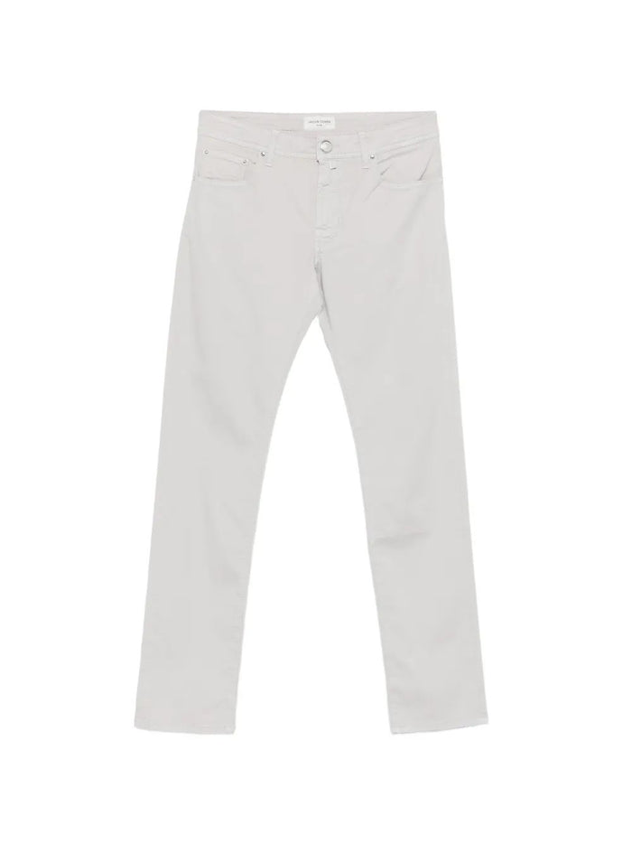 Jacob Cohen Blue Cotton Pants