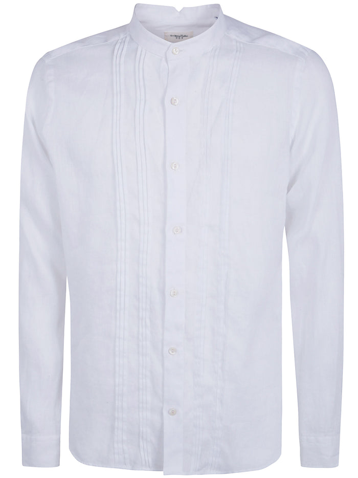 Tintoria Mattei Pleated Linen Shirt