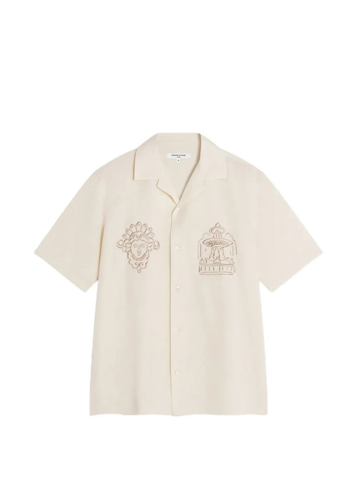 Maison Kitsuné Parisian Monuments Resort Shirt