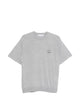 Maison Kitsuné Grey Mélange Fox Head Wool Sweater
