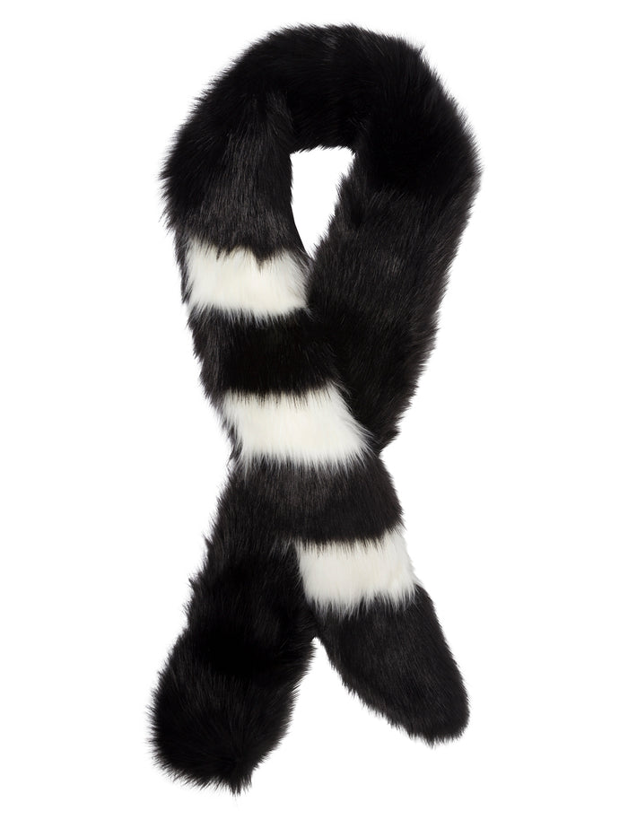 Off-White Fake Fur Scarf