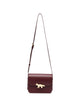 Maison Kitsuné Edie Leather Crossbody Bag