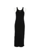 Maison Kitsuné Logo Ribbed Tank Dress