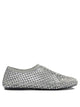 Strategia Grey Mesh Rubber Ballerinas