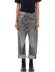 R13 Crossover Waist Denim Jeans R13