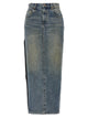 R13 'Devon Side Slit' Skirt