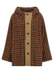 R13 Houndstooth Check Jacket