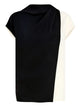 Proenza Schouler Black Acetate Polyester Elsa Top