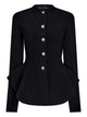 Proenza Schouler Black Viscose Polyamide Jacket