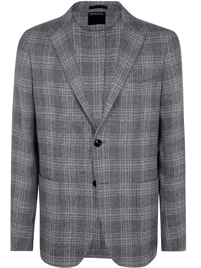 Zegna Wool And Linen Jacket