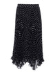 Valentino Garavani Valentino Black And White Skirt